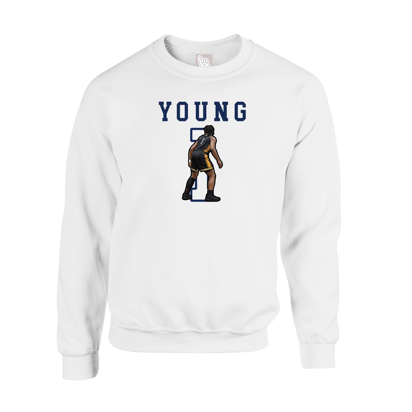 Fleece Crew — Shirsey in White