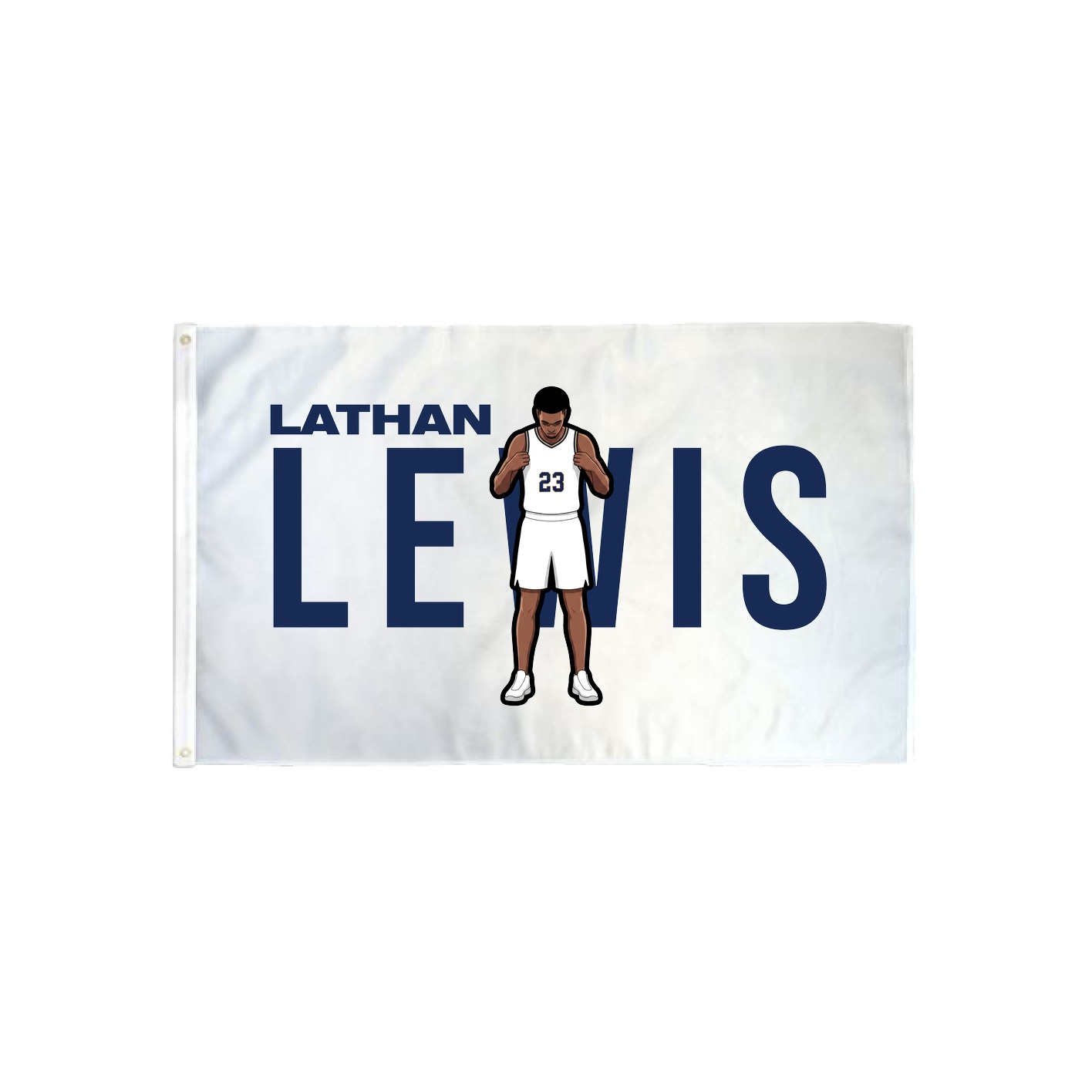 3x5 Flag — Player Name in Classic