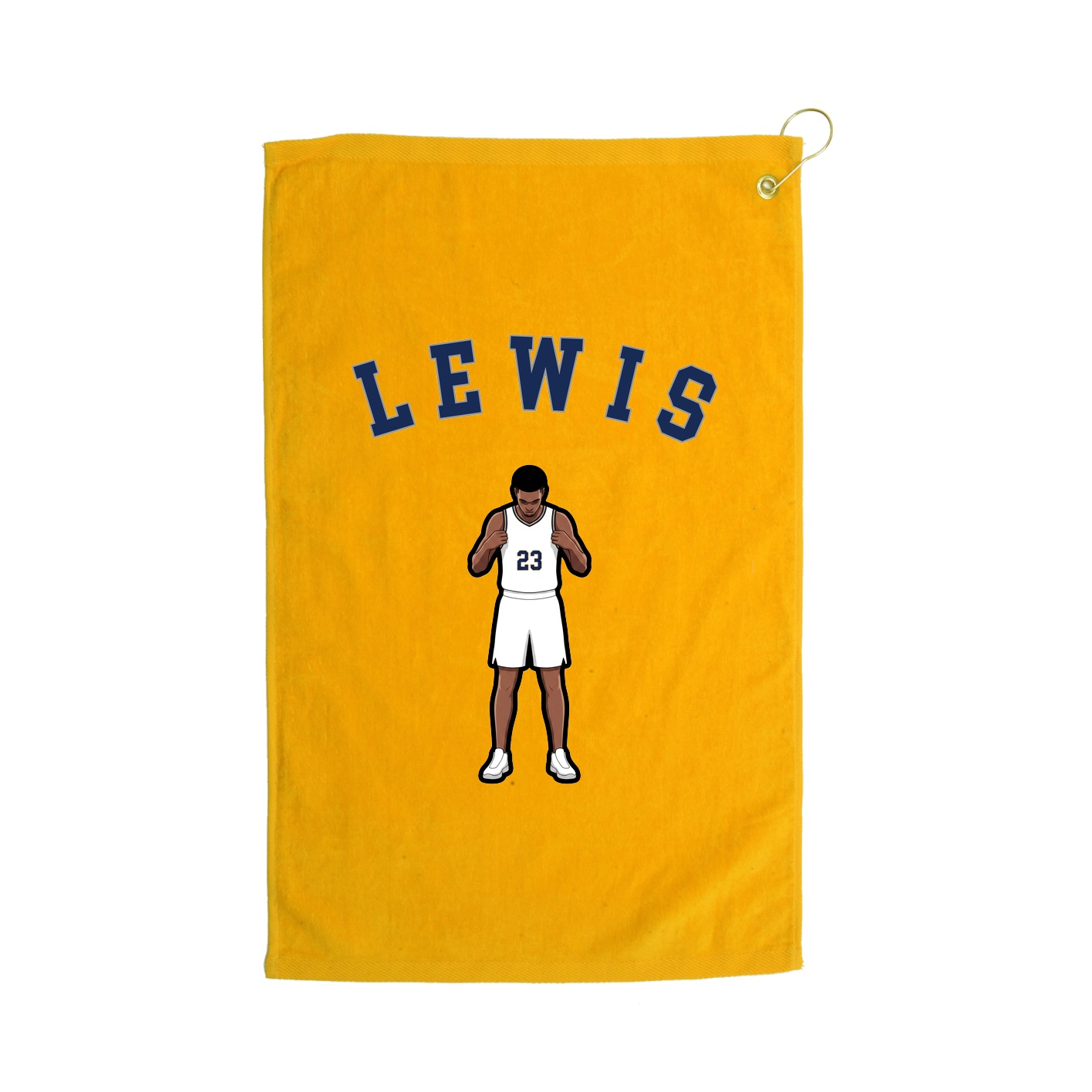 Golf Towel — Shirsey Arch in Gold