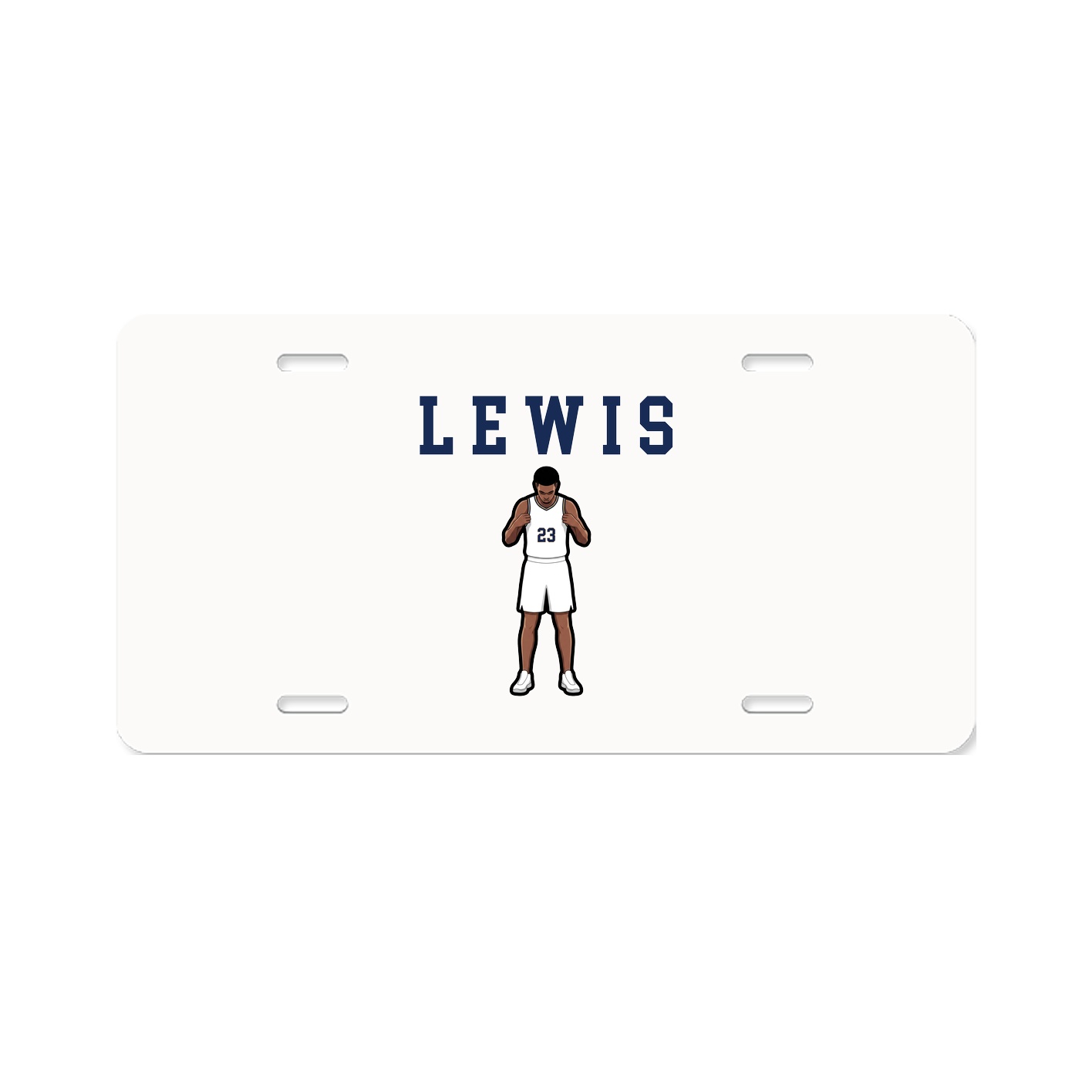 License Plate — Shirsey in Classic