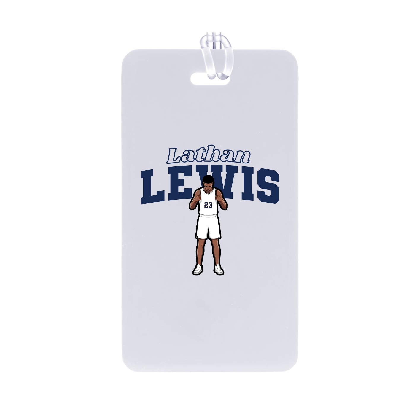 Bag Tag — Name Arch in Classic