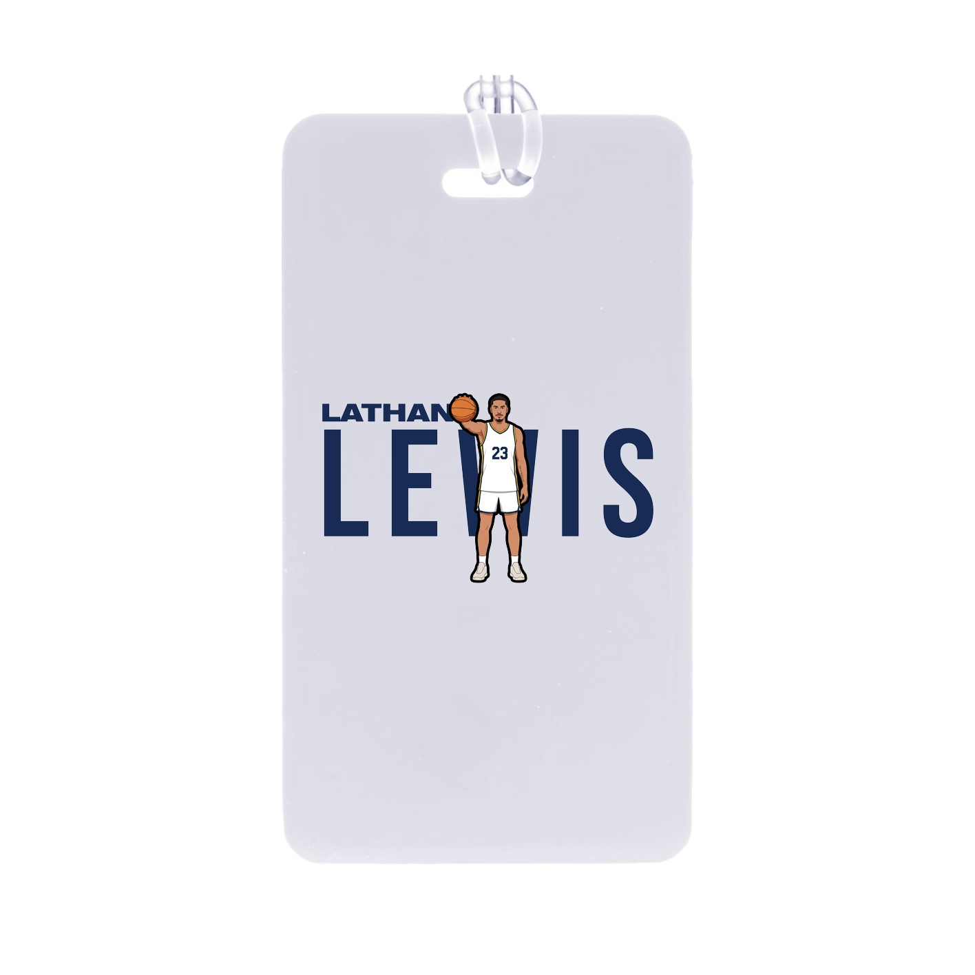 Bag Tag — Player Name in Classic