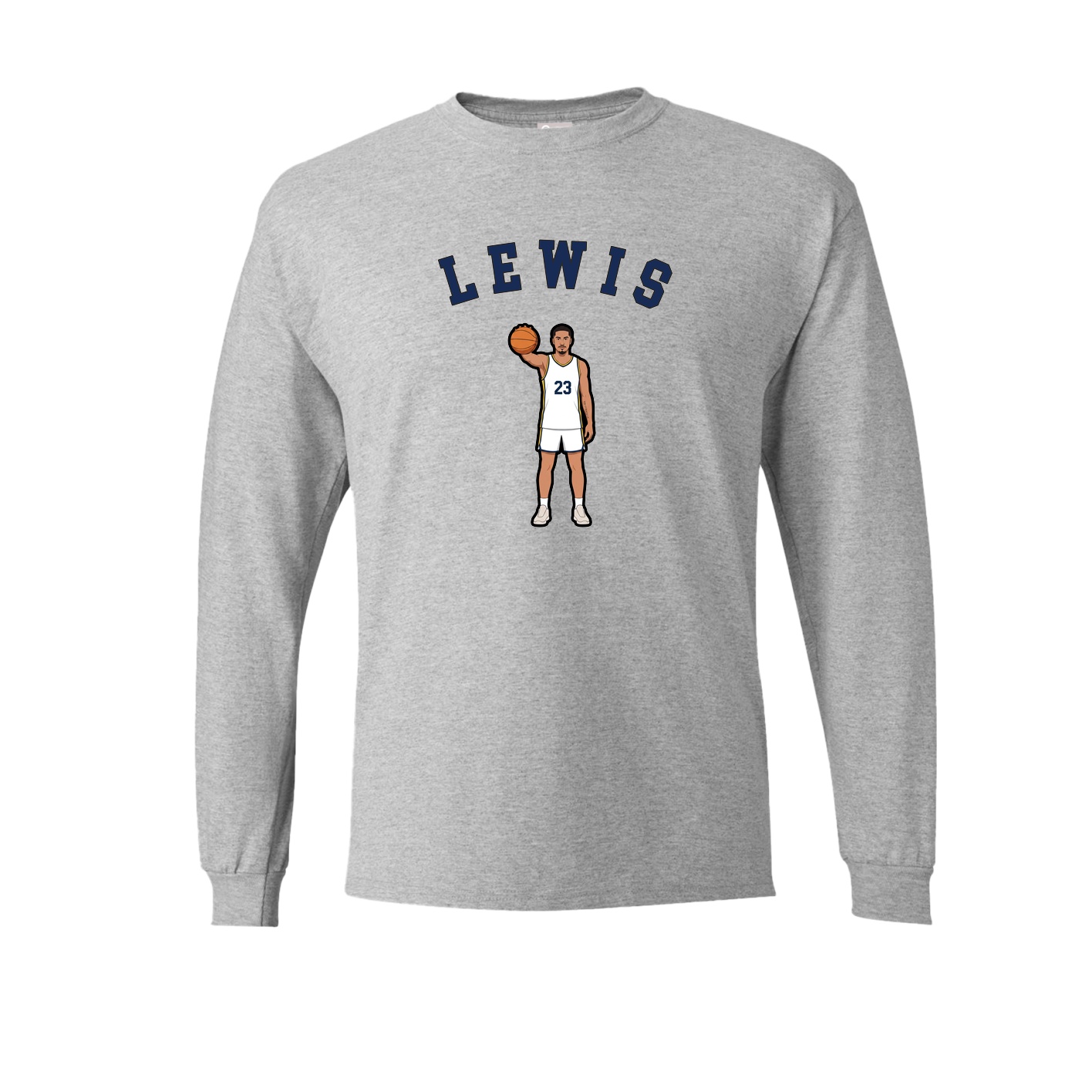 Long Sleeve Tee — Shirsey Arch in Grey