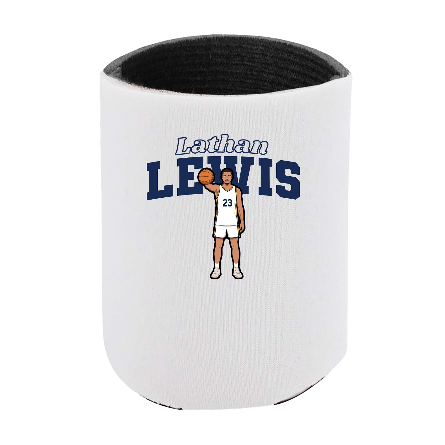 Can Holder — Name Arch in White