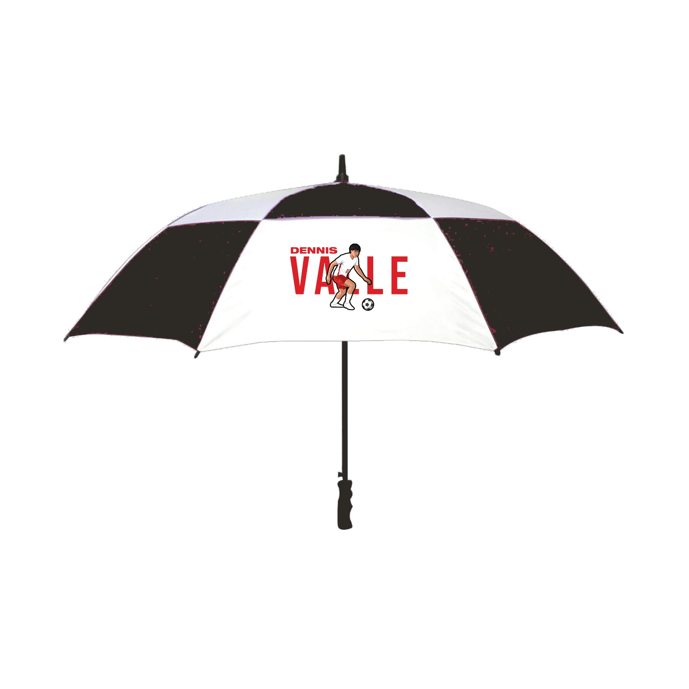 Golf Umbrella — Player Name in Black
