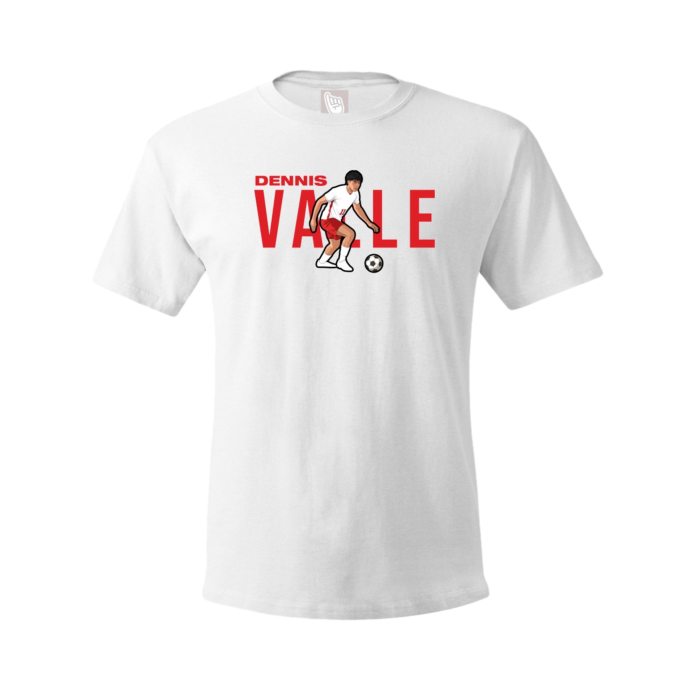 Youth Tee — Player Name in White