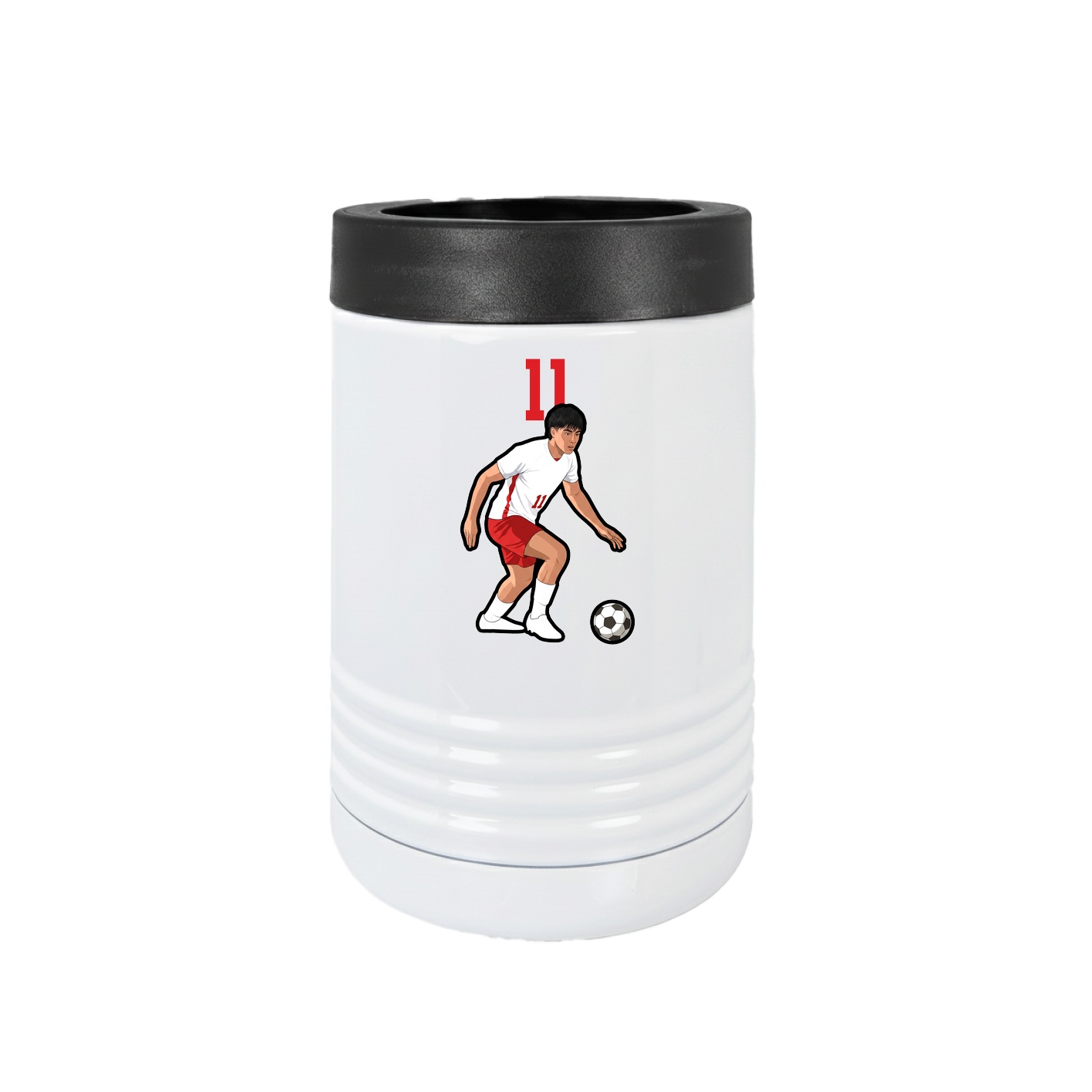 Beverage Holder — Number Top in White