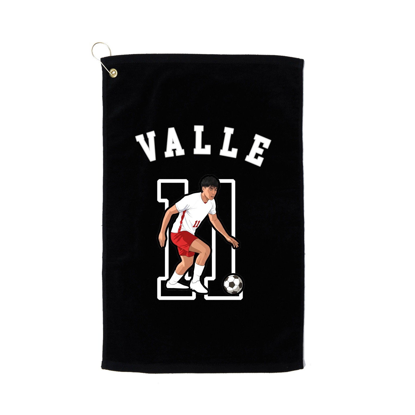 Golf Towel — Shirsey Arch in Black