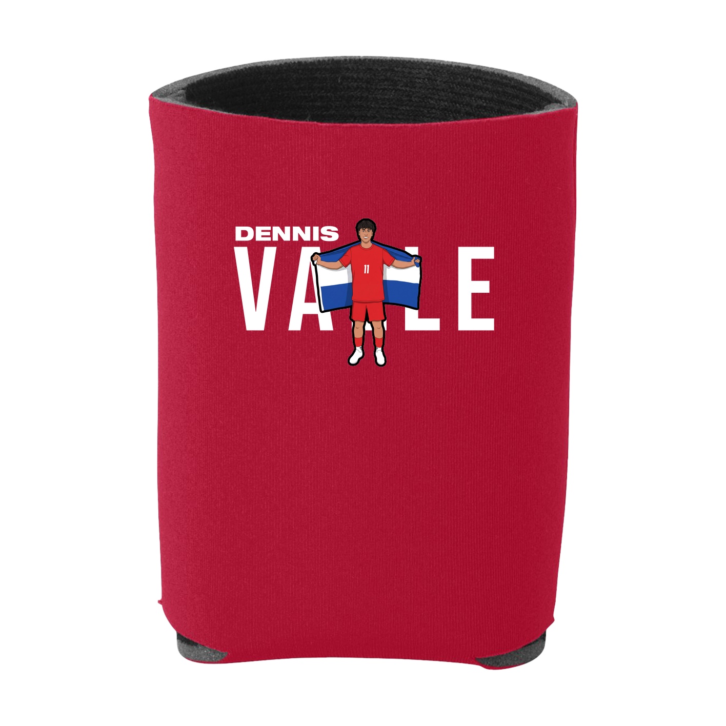Can Holder — Player Name in Red