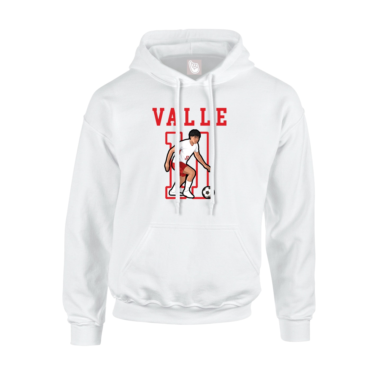 Youth Hoodie — Shirsey in White