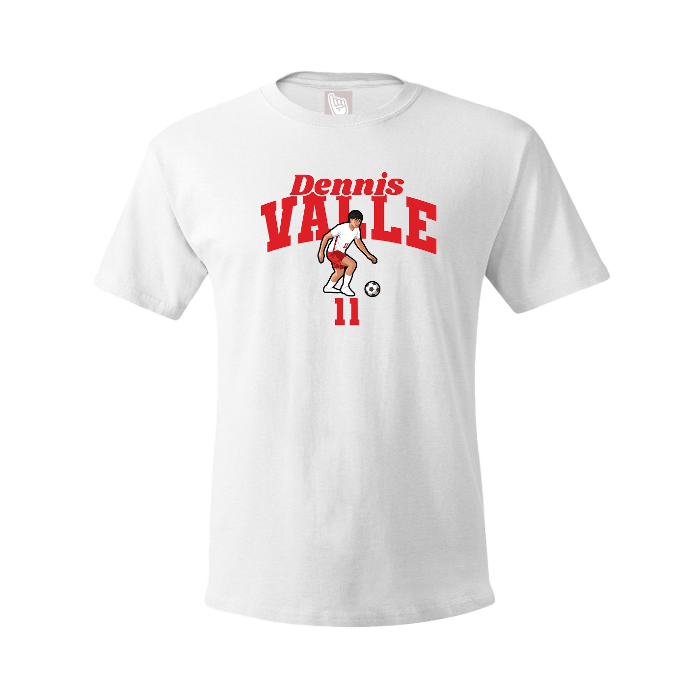Youth Tee — Signature Arch in White