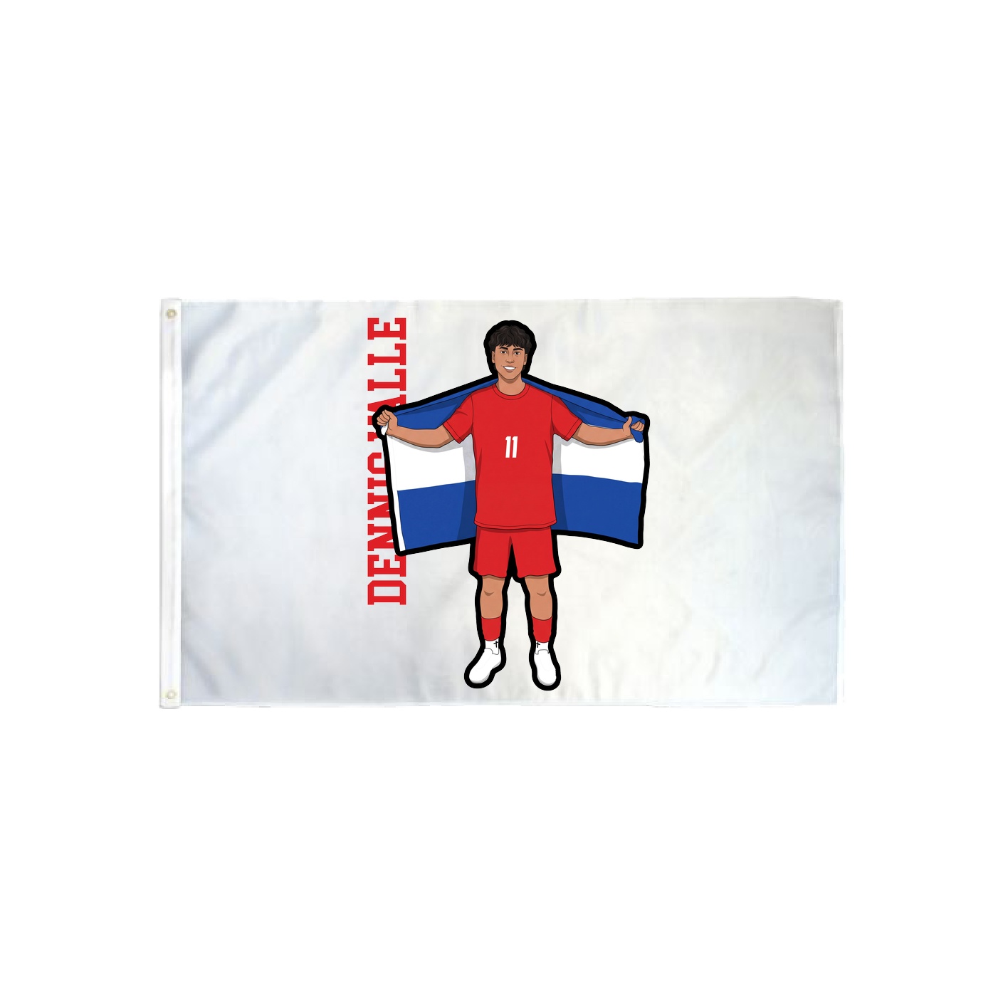 3x5 Flag — Name Vertical in Classic