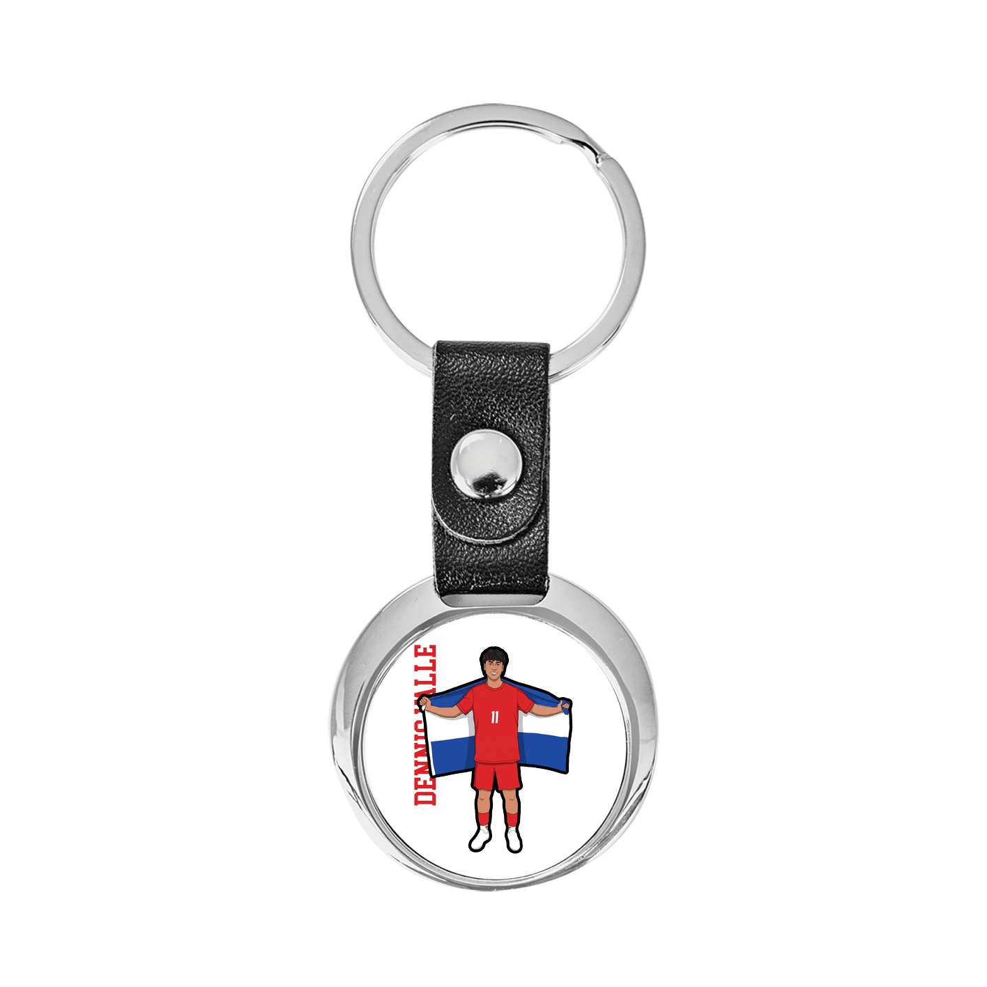 Key Chain — Name Vertical in Classic