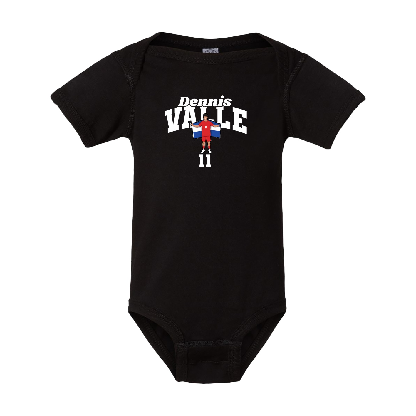 Baby Onesie — Signature Arch in Black