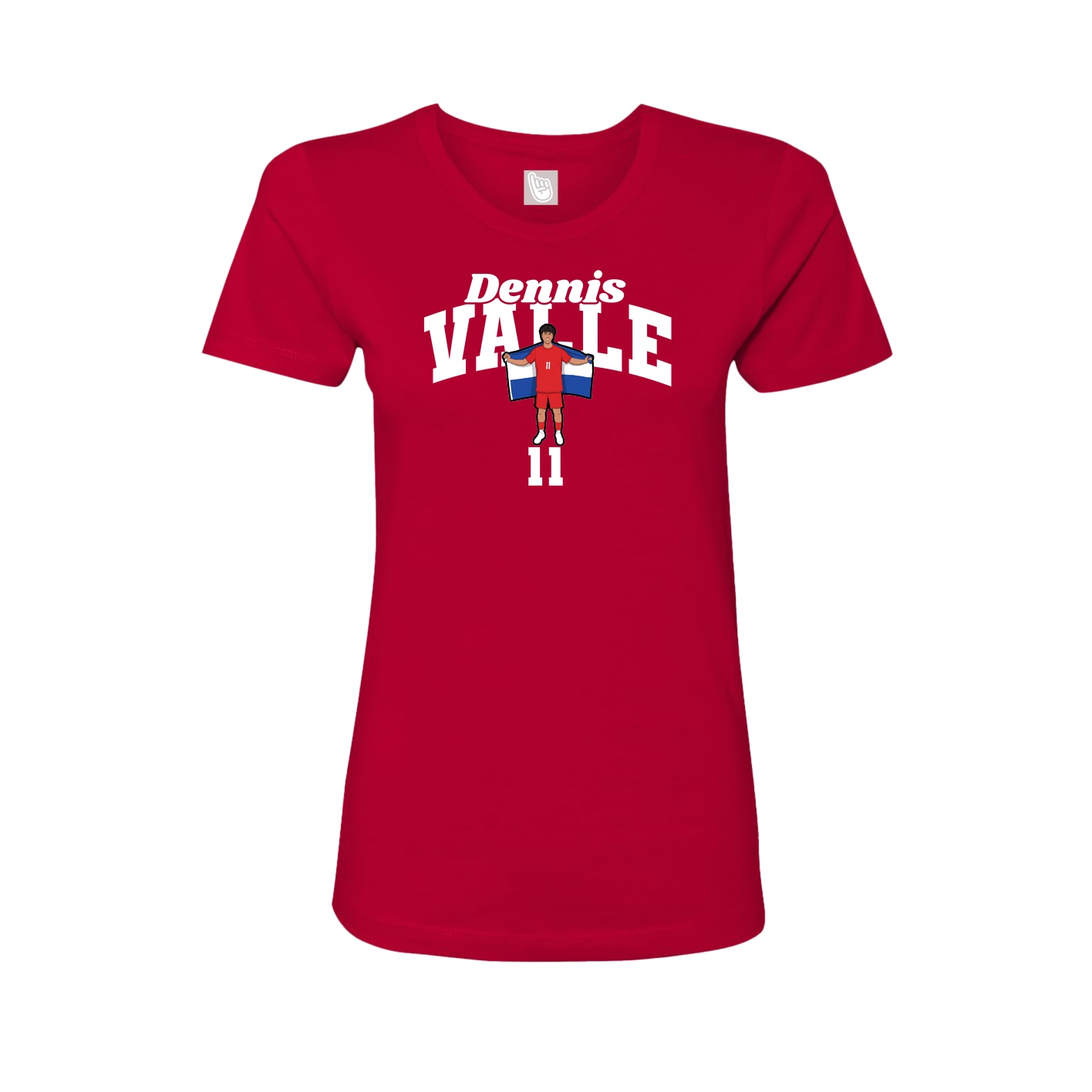 Womens Tee — Signature Arch in Red