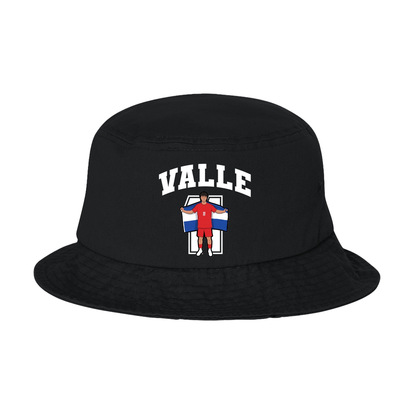 Bucket Cap — Number in Black