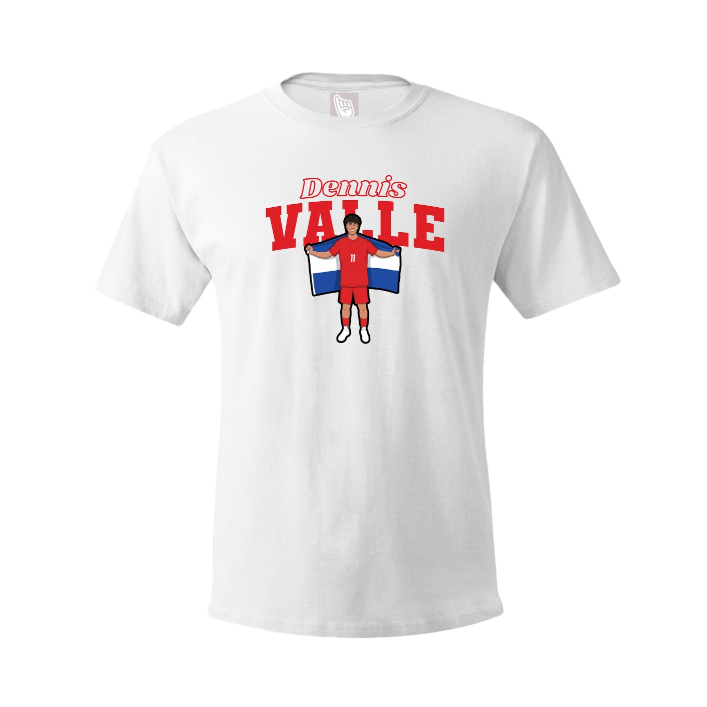 Tee — Name Arch in White