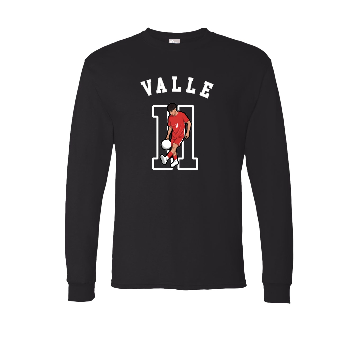 Long Sleeve Tee — Shirsey Arch in Black