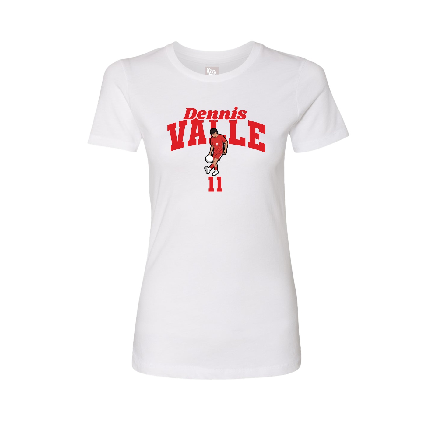 Womens Tee — Signature Arch in White