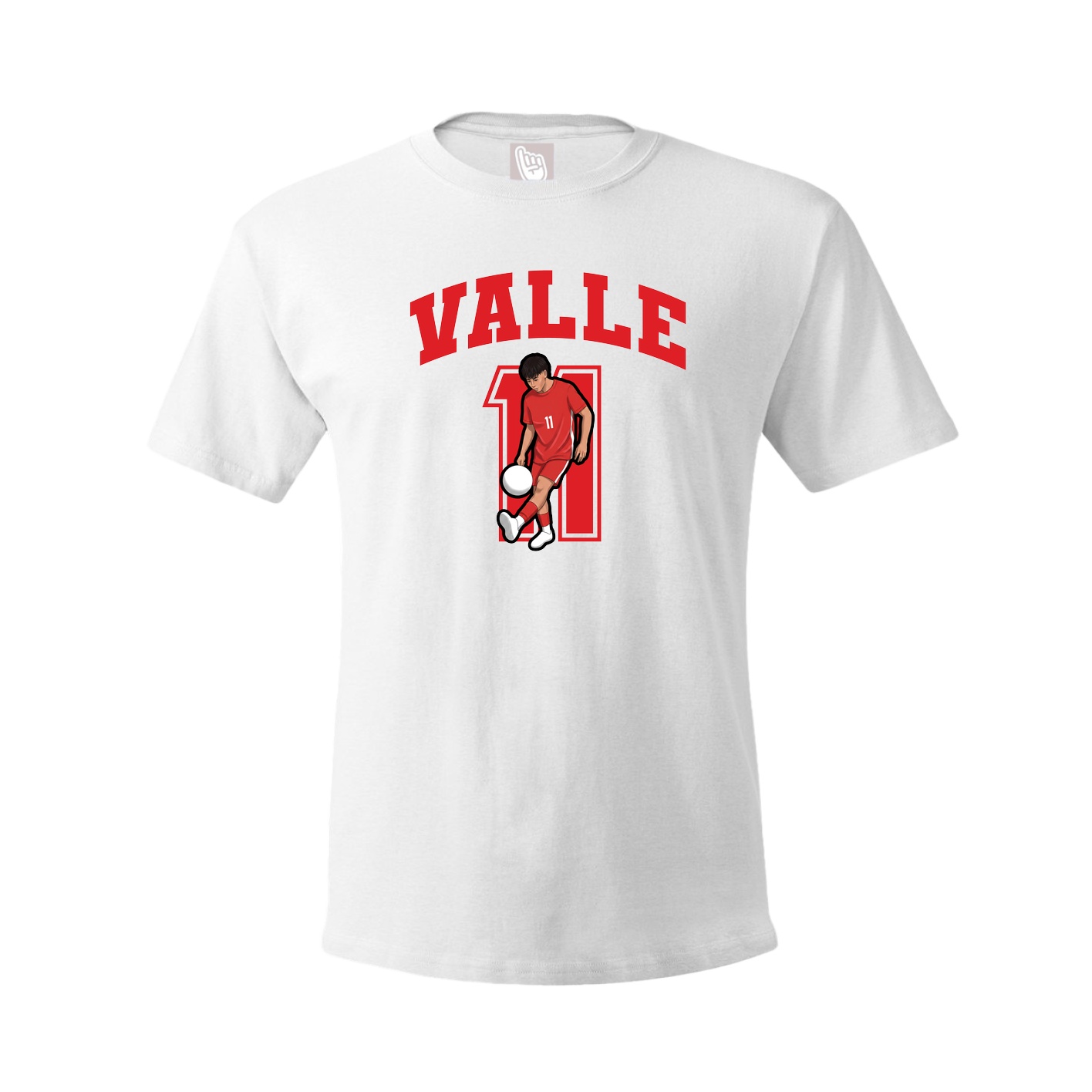 Tee — Number in White