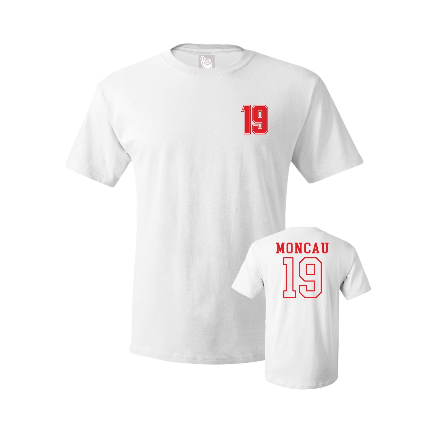 Tee — Chest Back in White