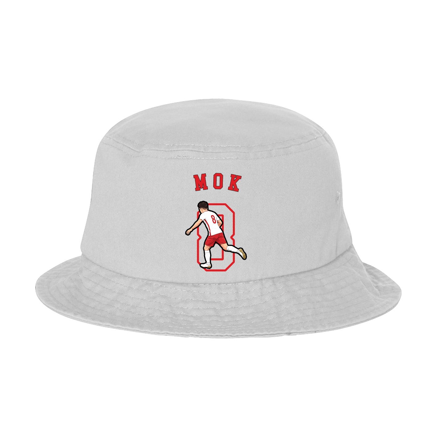 Bucket Cap — Shirsey Arch in White