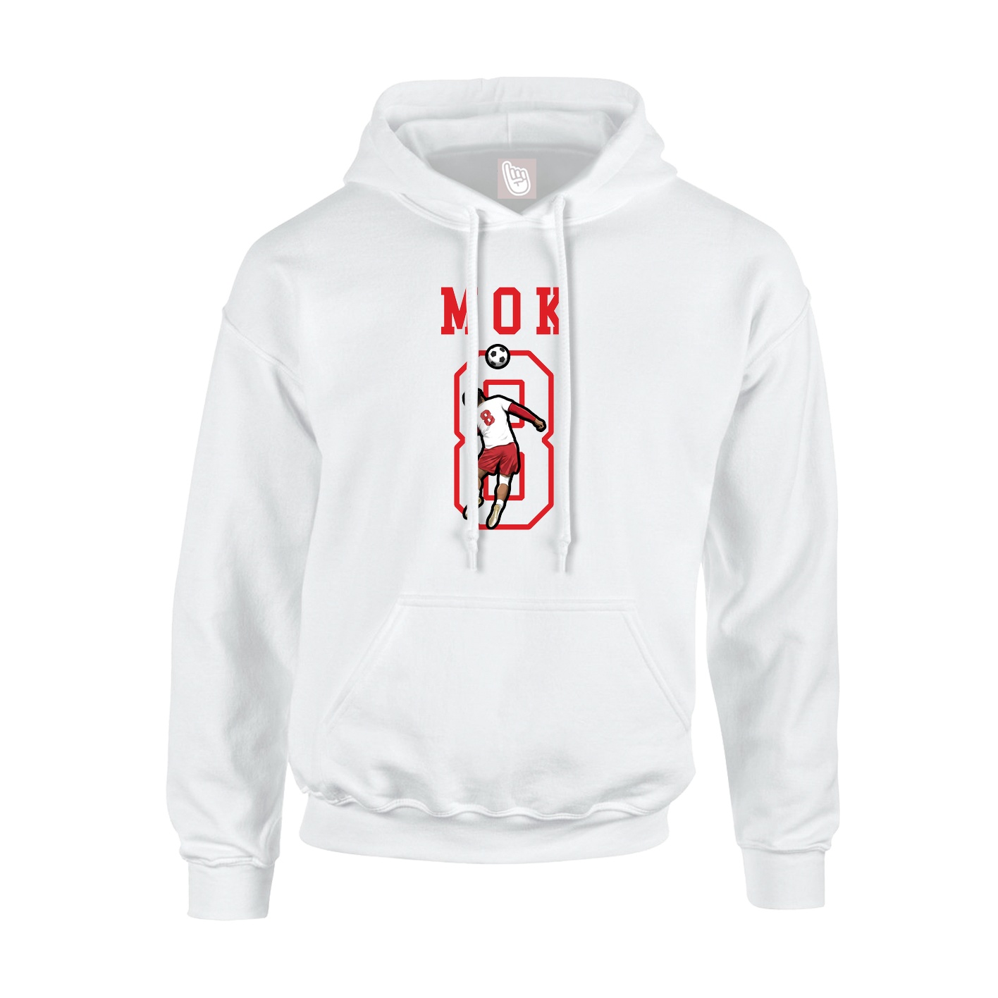 Youth Hoodie — Shirsey in White