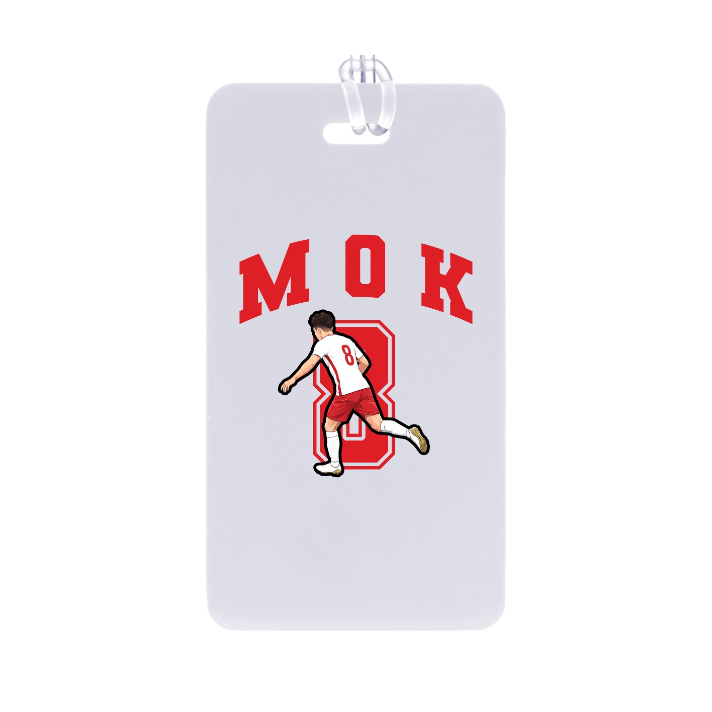 Bag Tag — Number in Classic