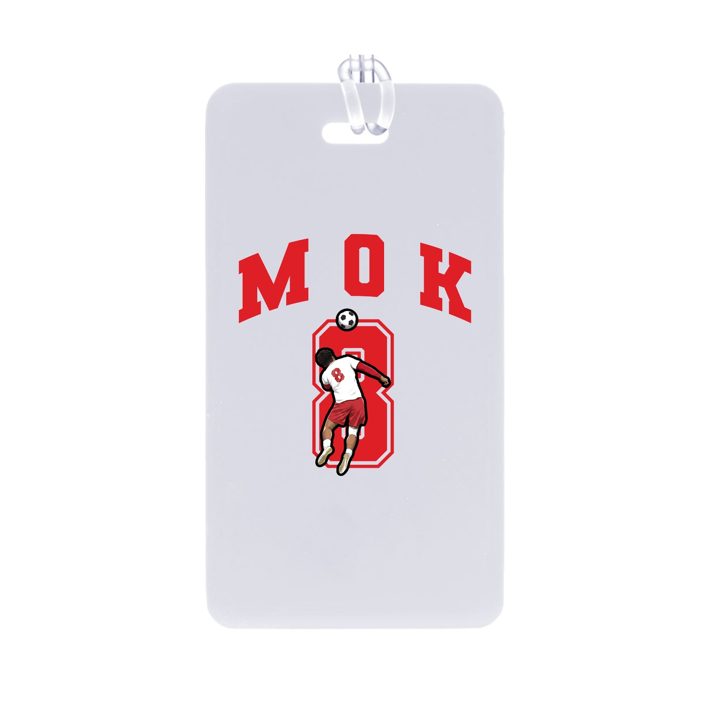 Bag Tag — Number in Classic