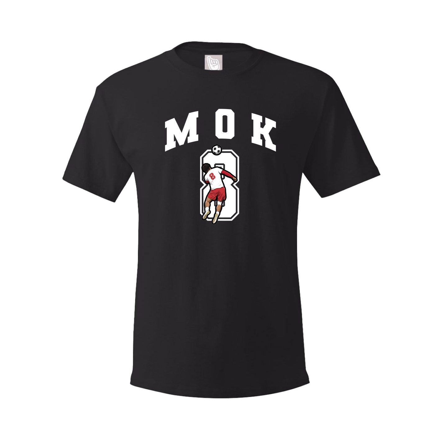 Youth Tee — Number in Black