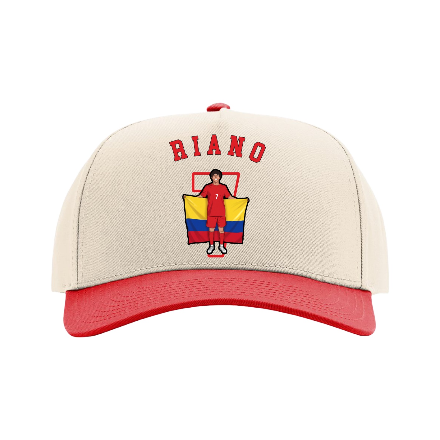 Full Fabric Five-Panel Champ Cap