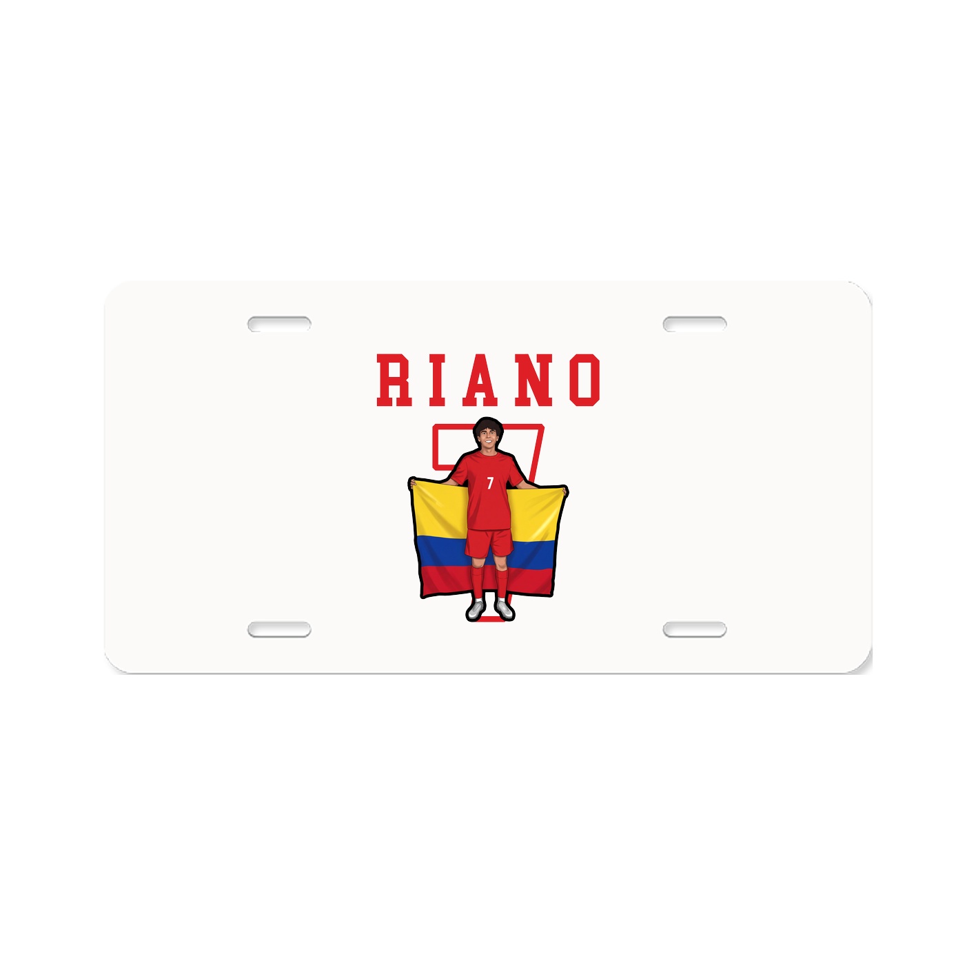License Plate — Shirsey in Classic