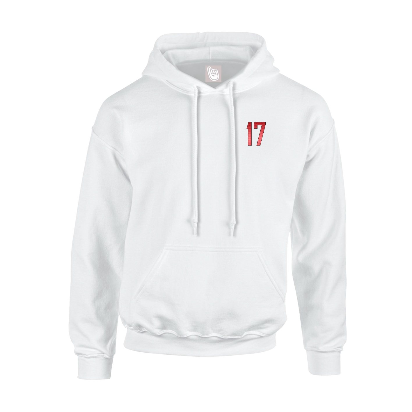 Youth Hoodie — Front Shirsy in White