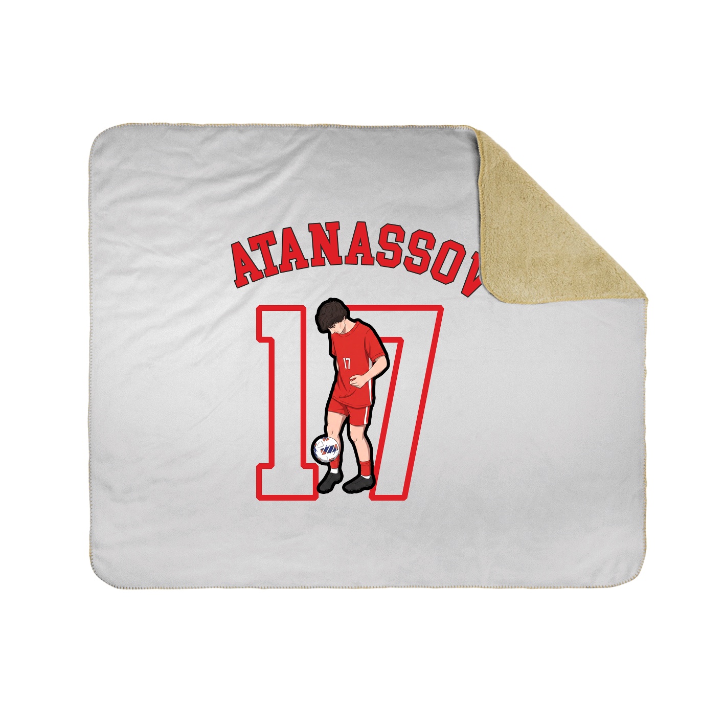 Throw Blanket — Shirsey Arch in White