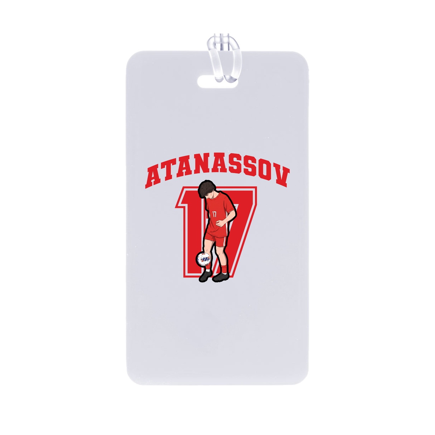 Bag Tag — Number in Classic