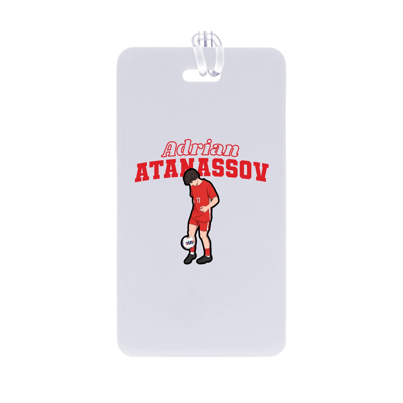 Bag Tag — Name Arch in Classic