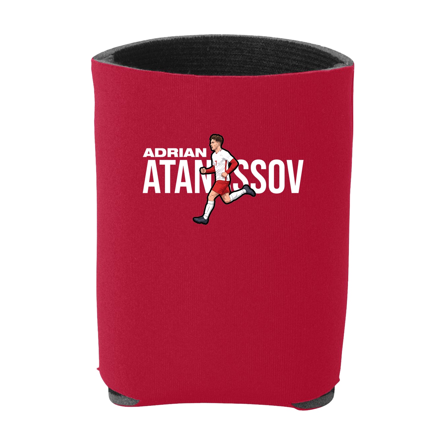 Can Holder — Player Name in Red