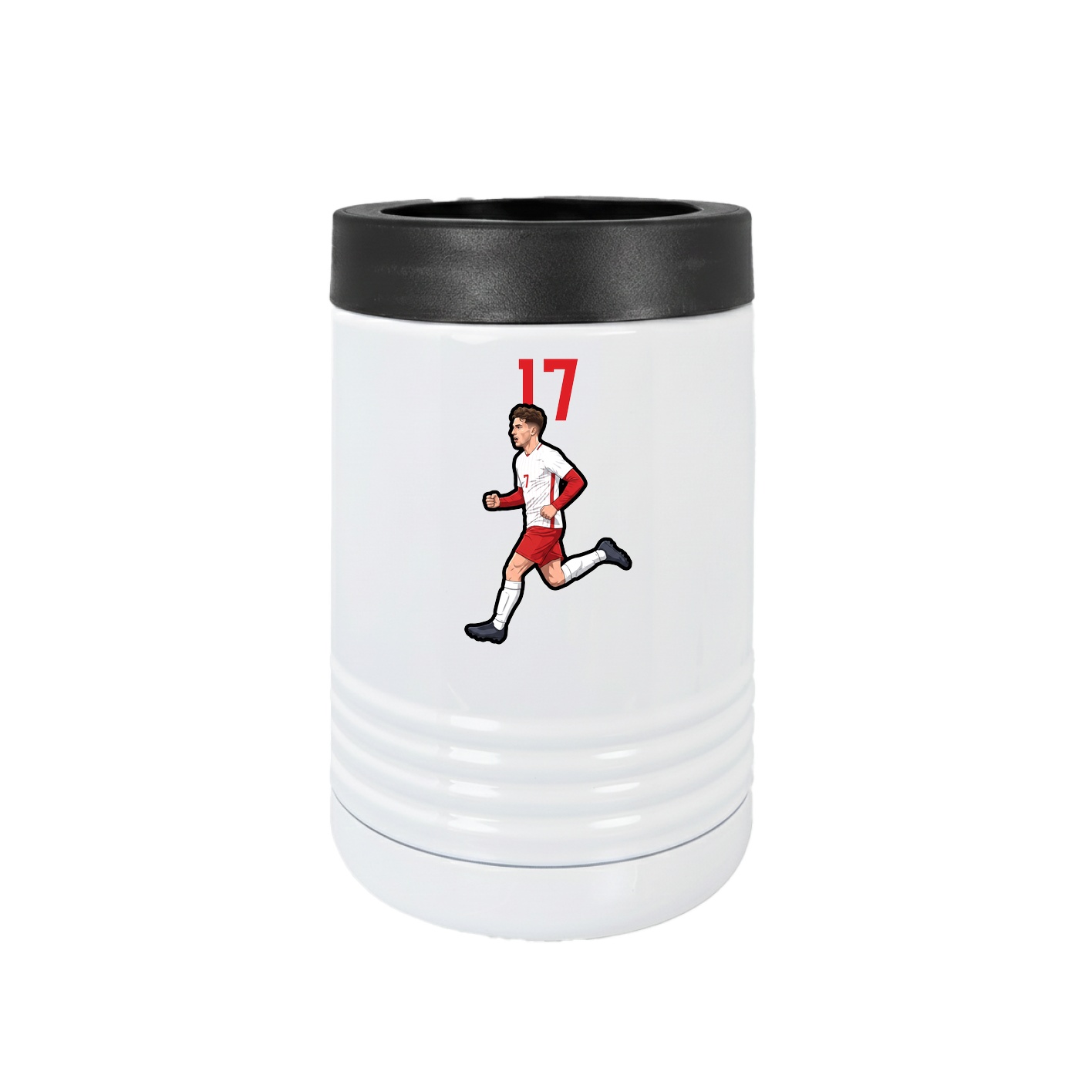 Beverage Holder — Number Top in White