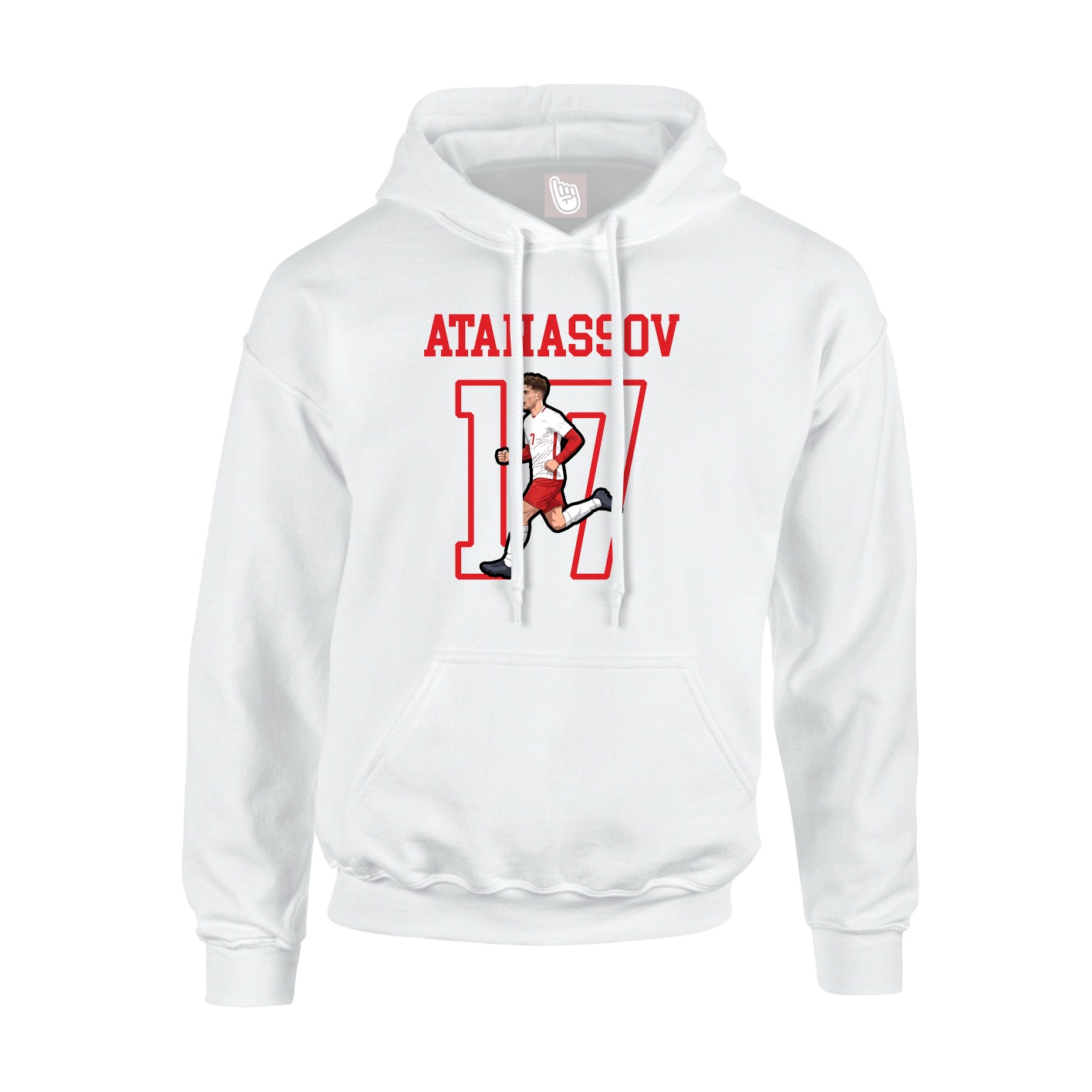 Hoodie — Shirsey in White