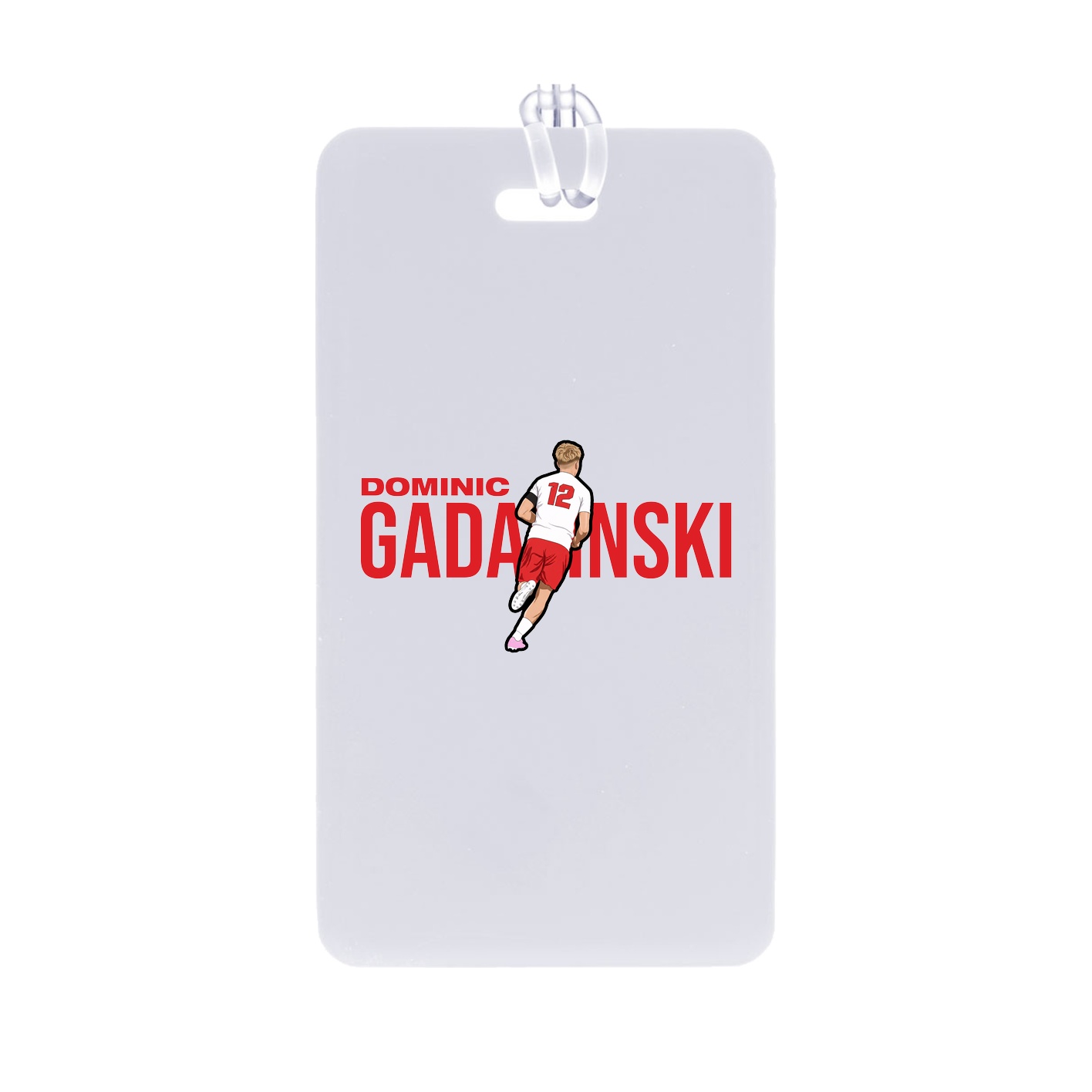 Bag Tag — Player Name in Classic