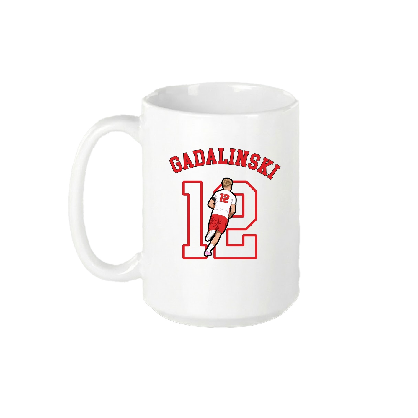 15oz Coffee Mug — Shirsey Arch in White