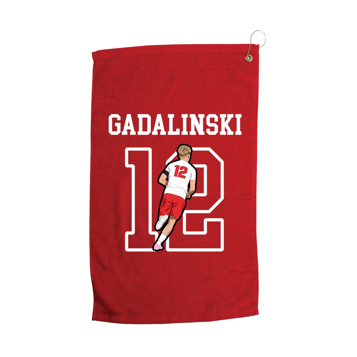 Golf Towel — Shirsey in Red
