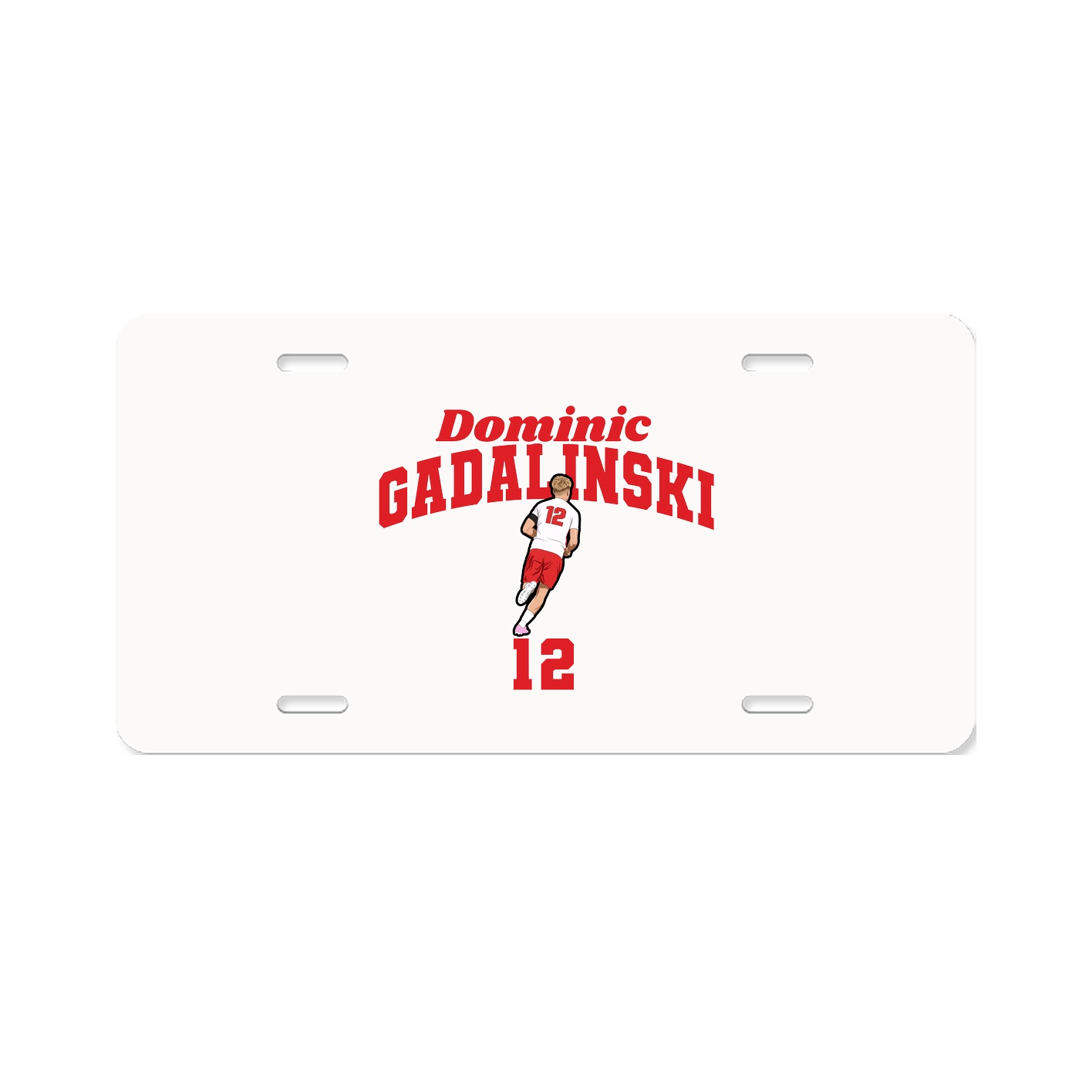 License Plate — Signature Arch in Classic