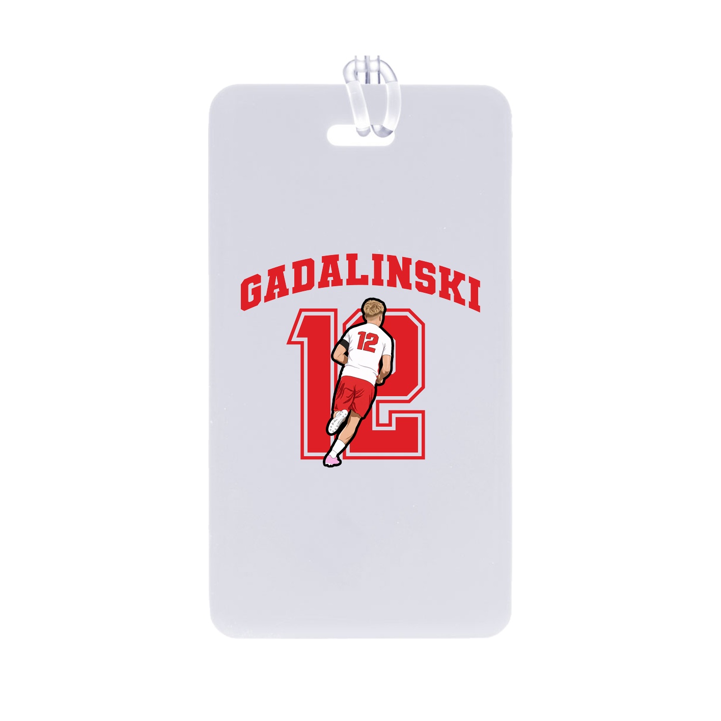 Bag Tag — Number in Classic