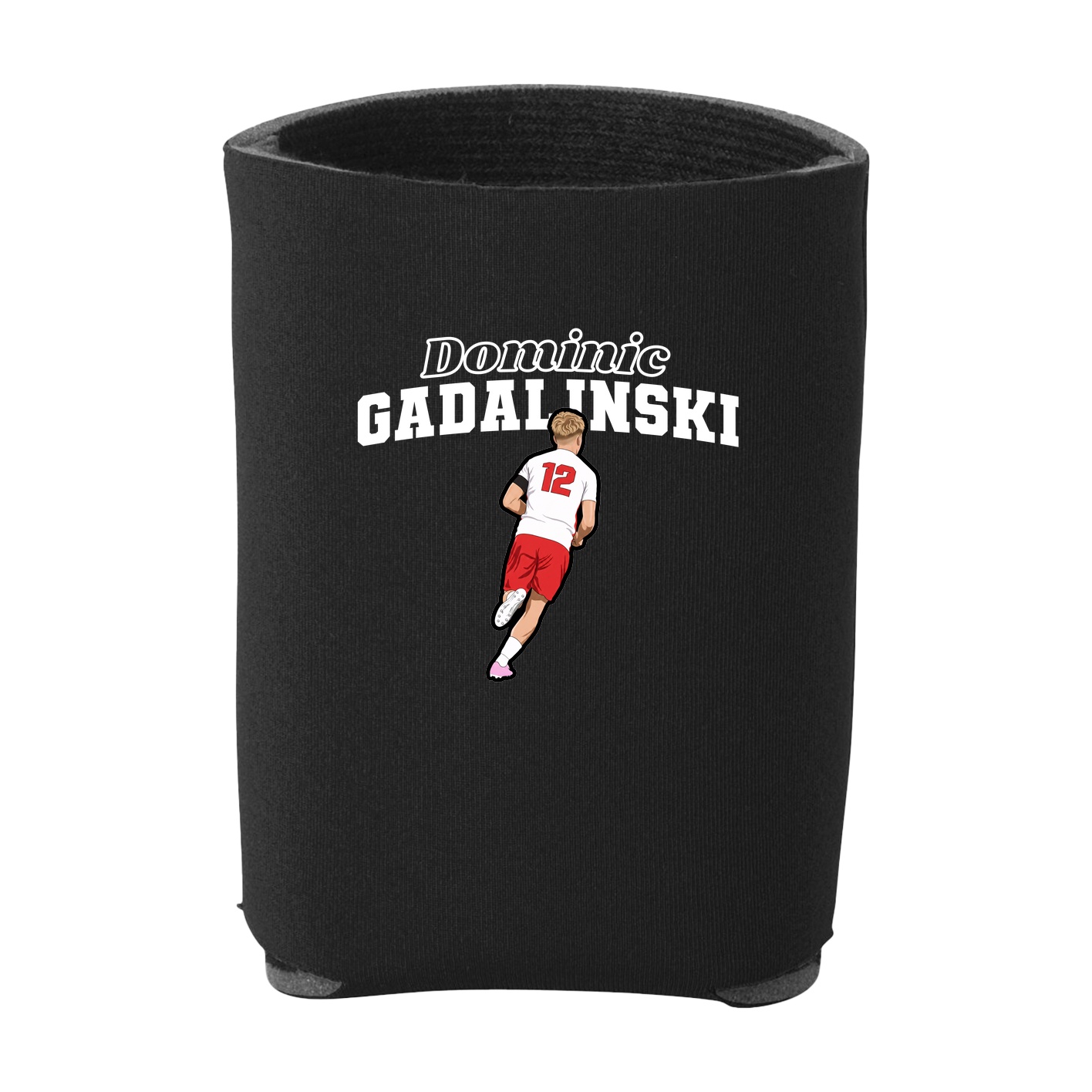 Can Holder — Name Arch in Black