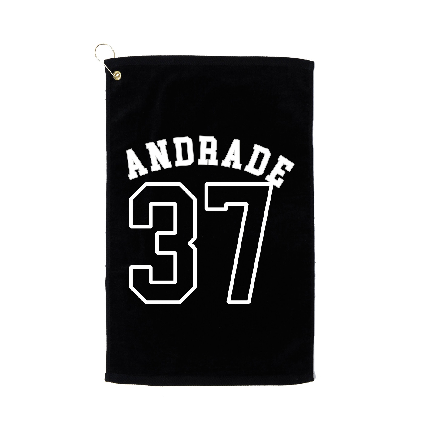 Golf Towel — Shirsey Arch in Black