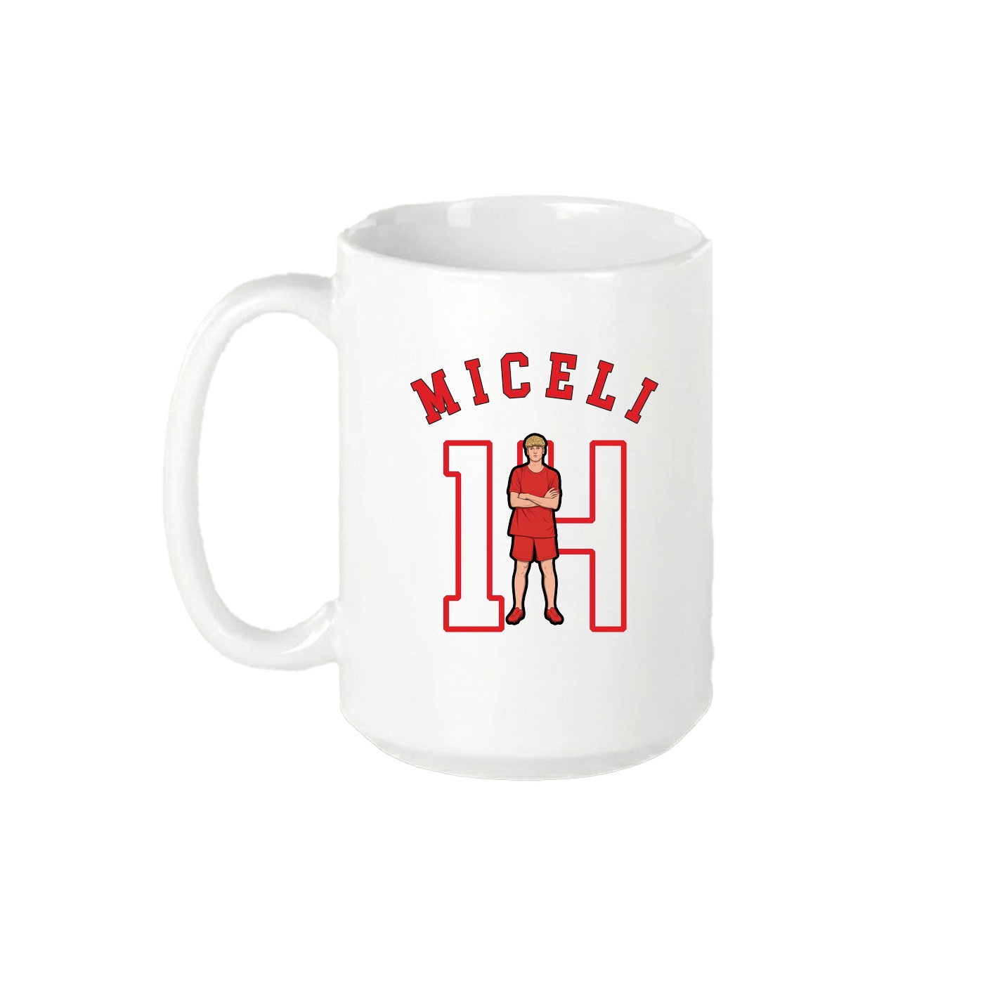 15oz Coffee Mug — Shirsey Arch in White