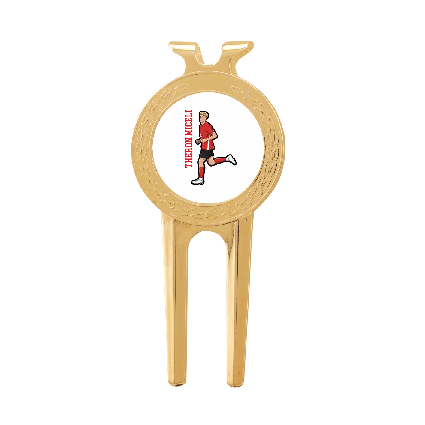 Divot Tool with Ball Marker — Name Vertical in Classic