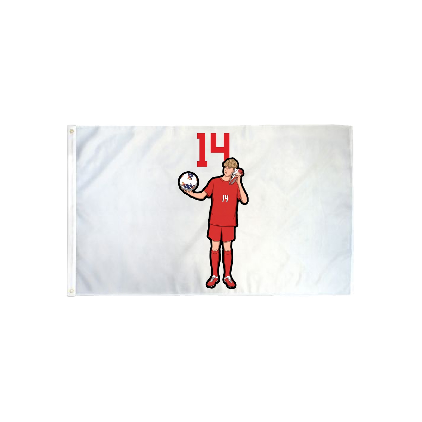 3x5 Flag — Number Top in Classic