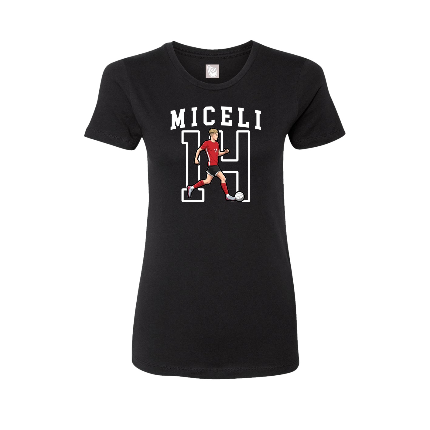 Fitted Women's Tee — Shirsey in Black